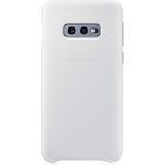 Leather Cover weiss für Galaxy S10 smartphone (EF-VG970LWEGWW)