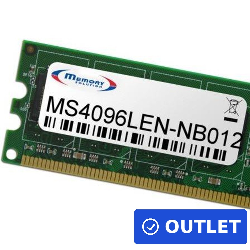 MemorySolutioN DDR3 (MS4096LEN-NB012)