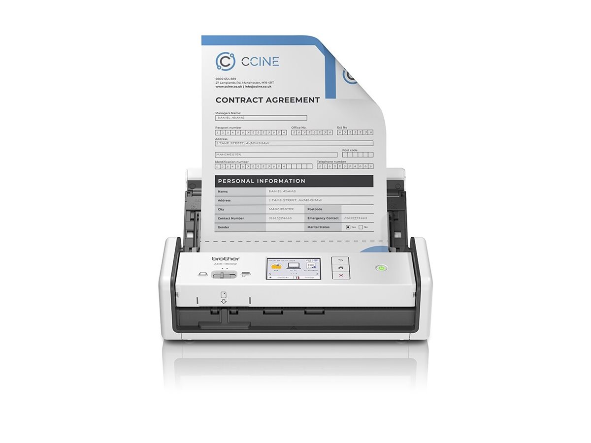 Brother ADS-1800W Dokumentenscanner A4 600 dpi