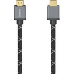 Hama 00205238 HDMI-Kabel 1 m HDMI Typ A (Standard) Schwarz - Grau (00205238)