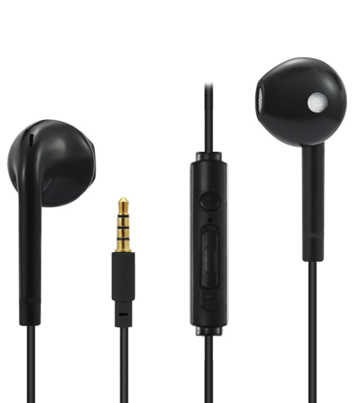 2GO 795966 In-Ear Headset Kabelgebunden Schwarz