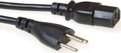 ADVANCED CABLE TECHNOLOGY AK5068 2.5m Netzstecker Typ J C13-Koppler Schwarz Stromkabel (AK5068)