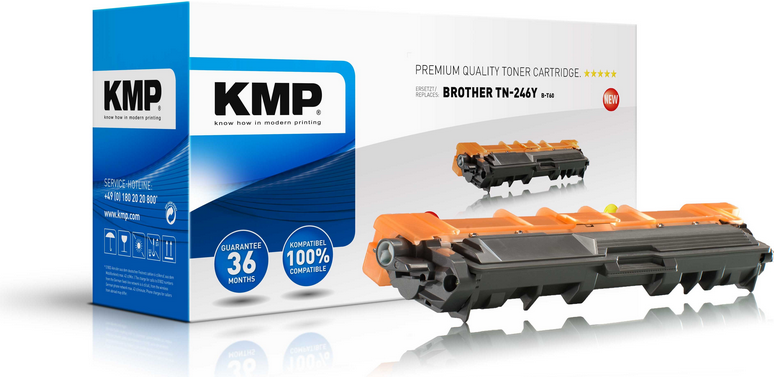 KMP B-T60 Gelb kompatibel (1248,3009)
