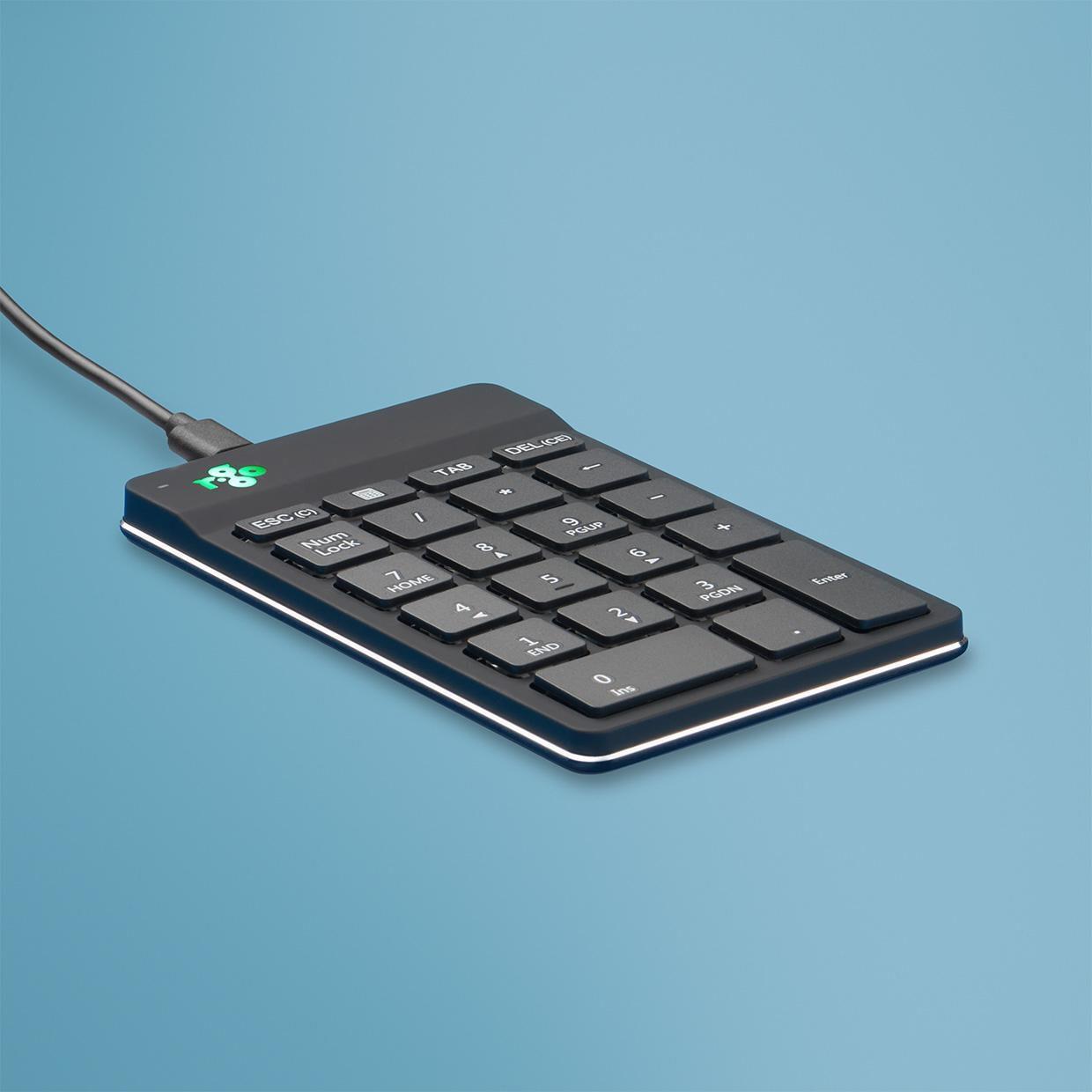 R-Go Numpad Break Compact USB-C Schwarz