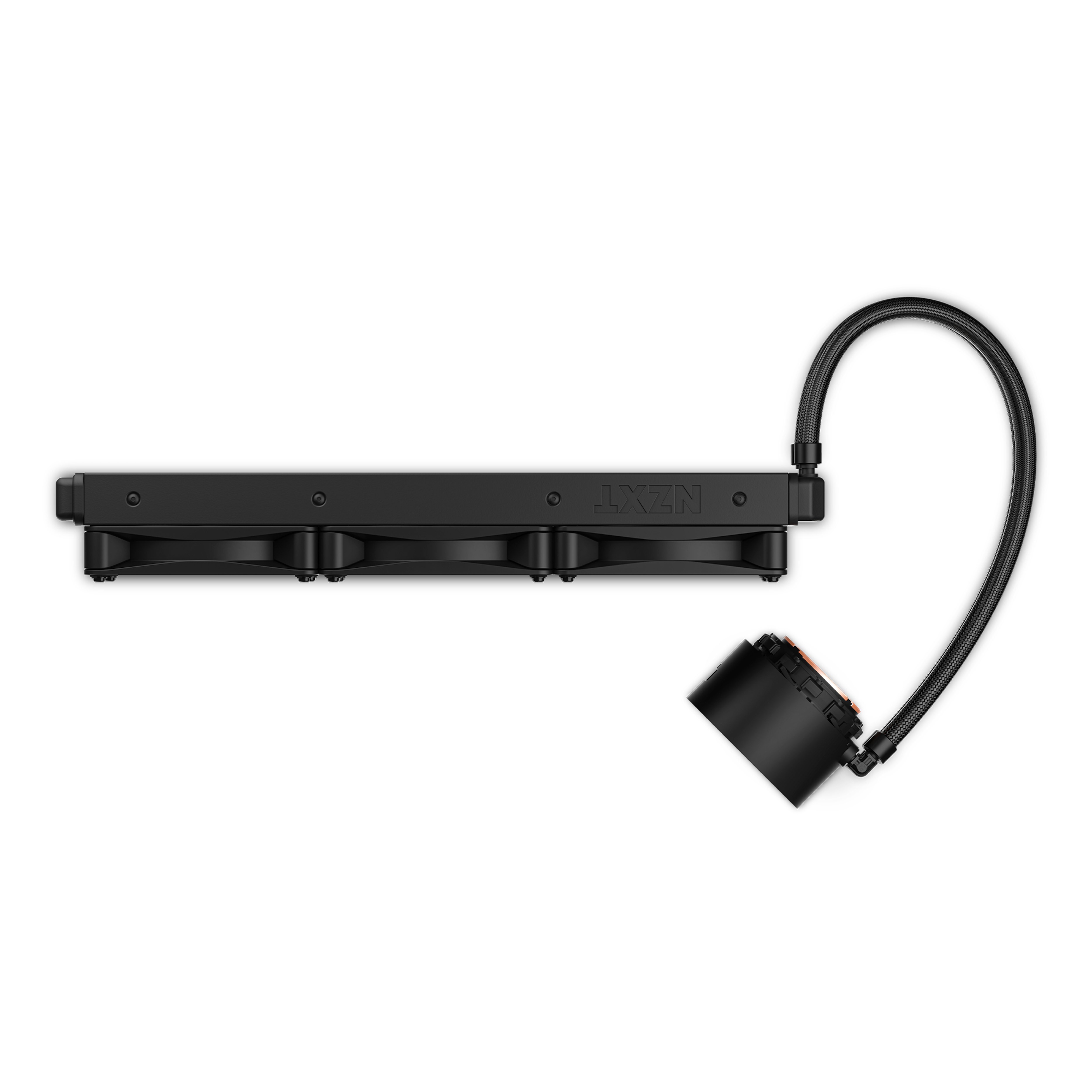 NZXT Kraken Elite 360 All-in-One-Flüssigkeitskühler mit LCD-Display 3x 120 mm Mattschwarz