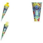 ROTH Motiv-Schultüte "Disney Stitch", eckig, 850 mm Lizenz-Schultüte, Tüllverschluss, mit stabiler ROTH-Spitze - 1 Stück (678901)