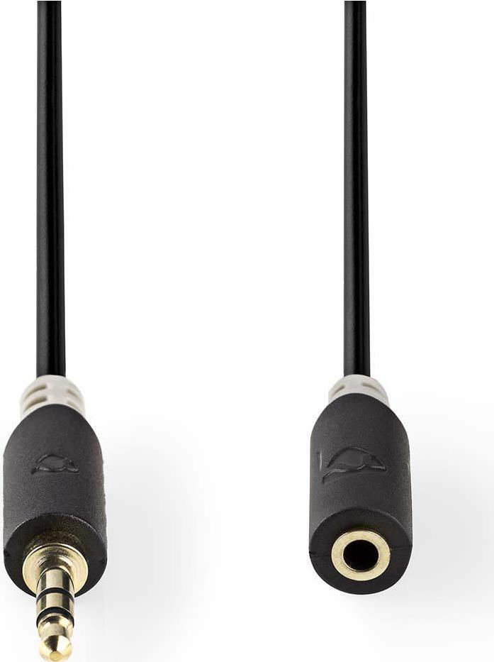 Nedis CABW22050AT20 Audio-Kabel 2 m 3.5mm Anthrazit (CABW22050AT20)