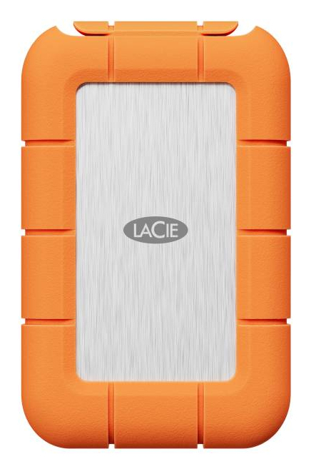 LaCie Rugged SSD4 Externe SSD 4 TB USB-C Orange, Silber
