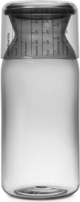 Brabantia 291005 Einmachglas Rund Glas Grau (291005)