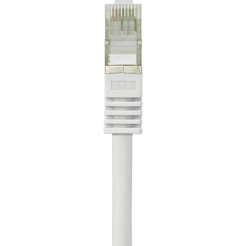 Renkforce RF-4724272 Netzwerkkabel 0,5 m Cat5e S/FTP Grau