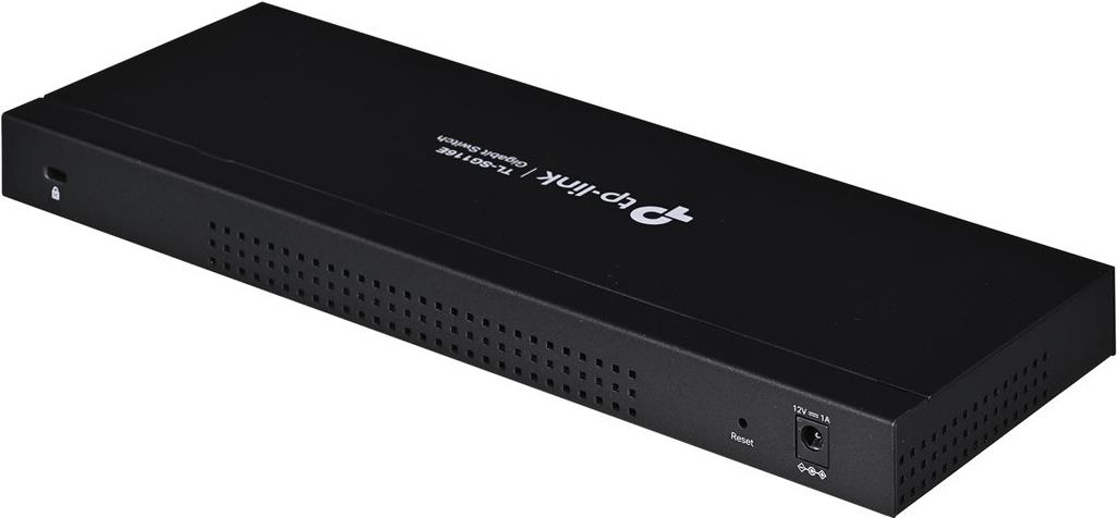 TP-LINK TL-SG116E 16-Port Gigabit Easy Smart Switch Schwarz