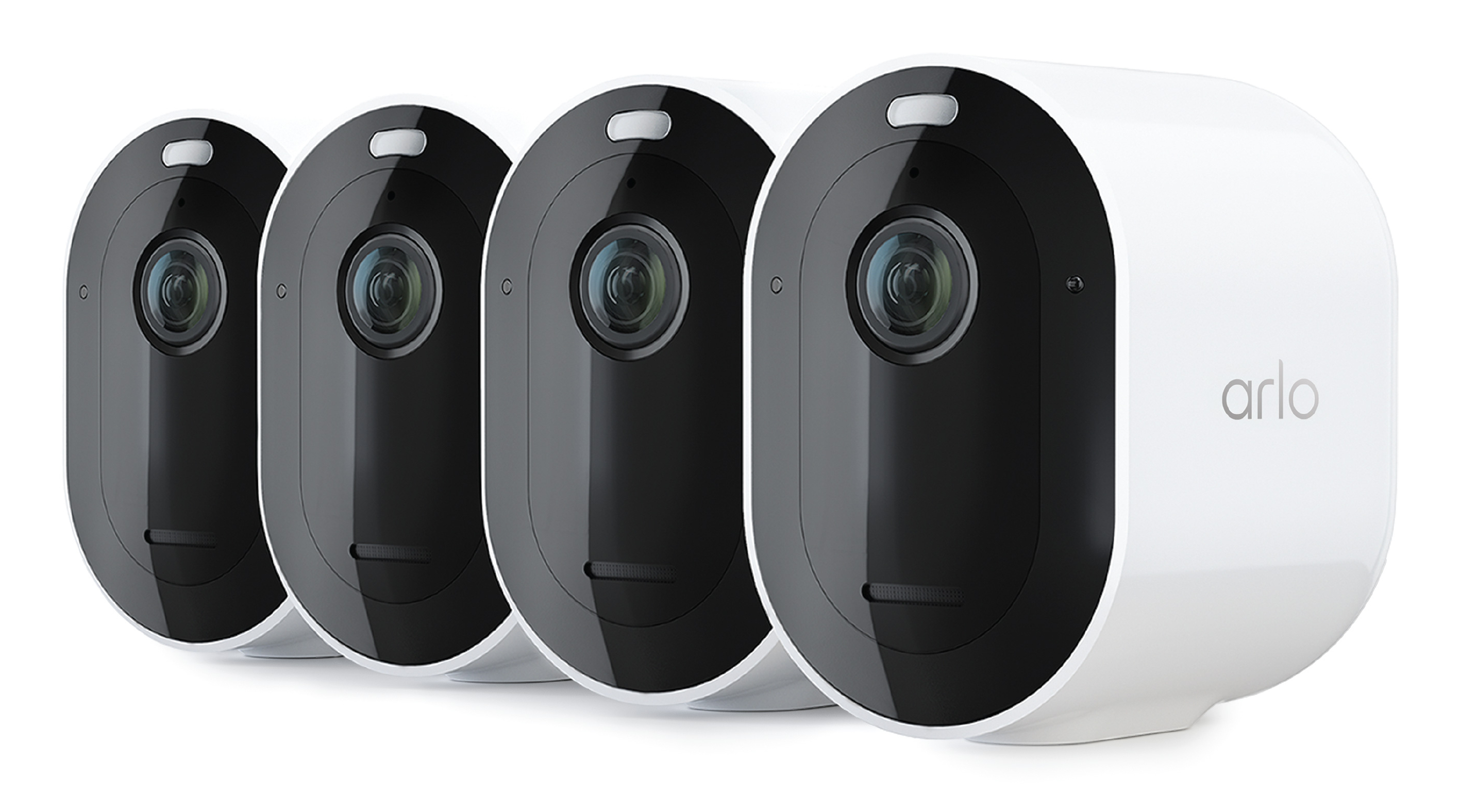 Arlo Pro 6 4-Kamera Set 2560 x 1440 Pixel Weiß