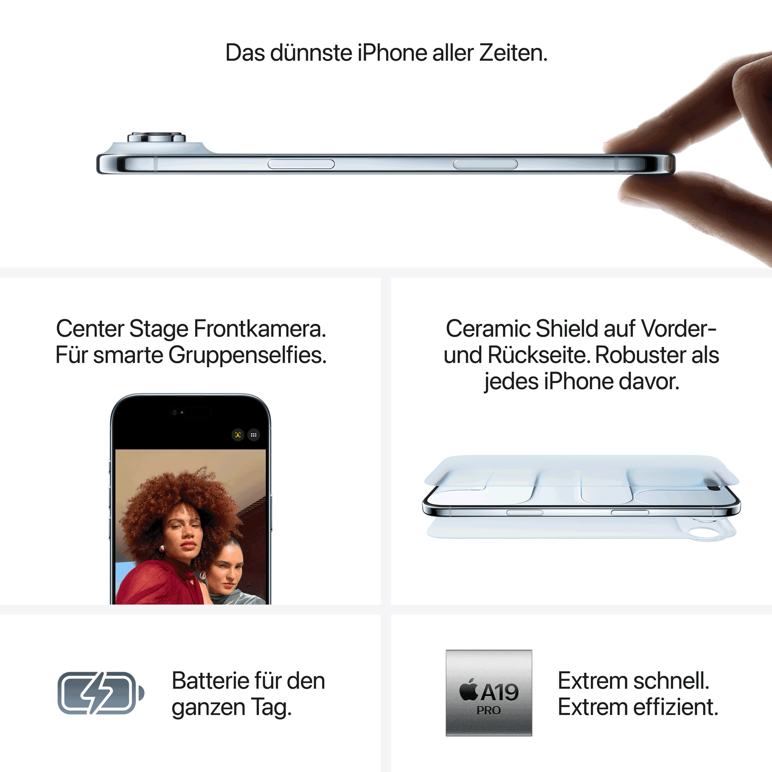 Apple iPhone Air 1 TB Himmelblau