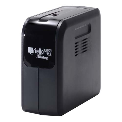 Riello UPS iDialog IDG 800 USV 800 VA 480 W Schwarz