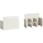 Hager Endkappe KZ023A 3polig Satz 10 Stueck (KZ023A)