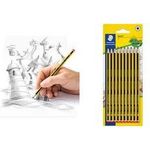 Staedtler Noris HB 120-2BK10D Bleistiftset Bezeichnung der Härte: HB 10 St. (120-2BK10D)