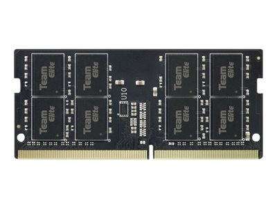 Team Group Team Elite 16 GB RAM DDR4 SO-DIMM 2666 MHz CL19 Schwarz