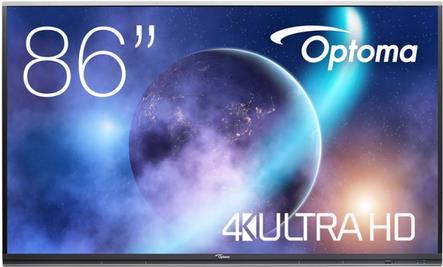 OPTOMA 5862RK 218,4cm 218,40cm (86") 4k Multi-Touch-Display 400 cd/m2 HDR10 USB C (H1F0C0EBW101)