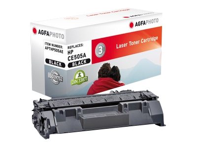 AgfaPhoto APTHP505AE Tonerkartusche kompatibel Schwarz
