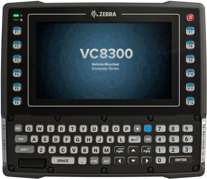 Zebra VC8300 Handheld Mobile Computer 25,4 cm (10" ) 1024 x 768 Pixel Touchscreen 3,7 kg Schwarz (VC83-10SSCNBAABA-I)