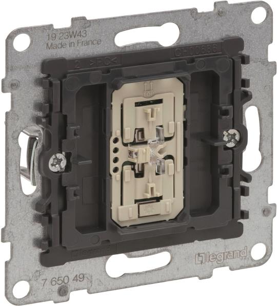 Legrand SEANO Einsatz 765049Universal-Tastdimmer 150W m.NeutralL (765049)