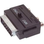 Adapter, Scartstecker - 3 x Cinchkupplung, stereo (22224031)