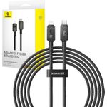 Schnellladekabel Baseus USB-C zu IP 20A 2M (schwarz) (P10355803111-01)