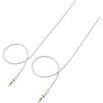 SpeaKa Professional SP-7870096 Klinke Audio Anschlusskabel [1x Klinkenstecker 3.5 mm - 1x Klinkenstecker 3.5 mm] 3.00 m Weiß SuperSoft-Ummantelung (SP-7870096)