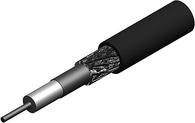 Telegärtner Low Loss 400 50 Ohm G37; Innenleiter: 2,62mm Durchmesser, massiv, Cu; Dielektrikum: 10,3mm Durchmesser, PEfoam; Außenleiter: doppelter Schirm, Tape Al-PE-Al + CuZ + Tape PET; Kabelmantel: 5,40mm Durchmesser, PE, schwarz; (VE 100m) (L01022B0010)