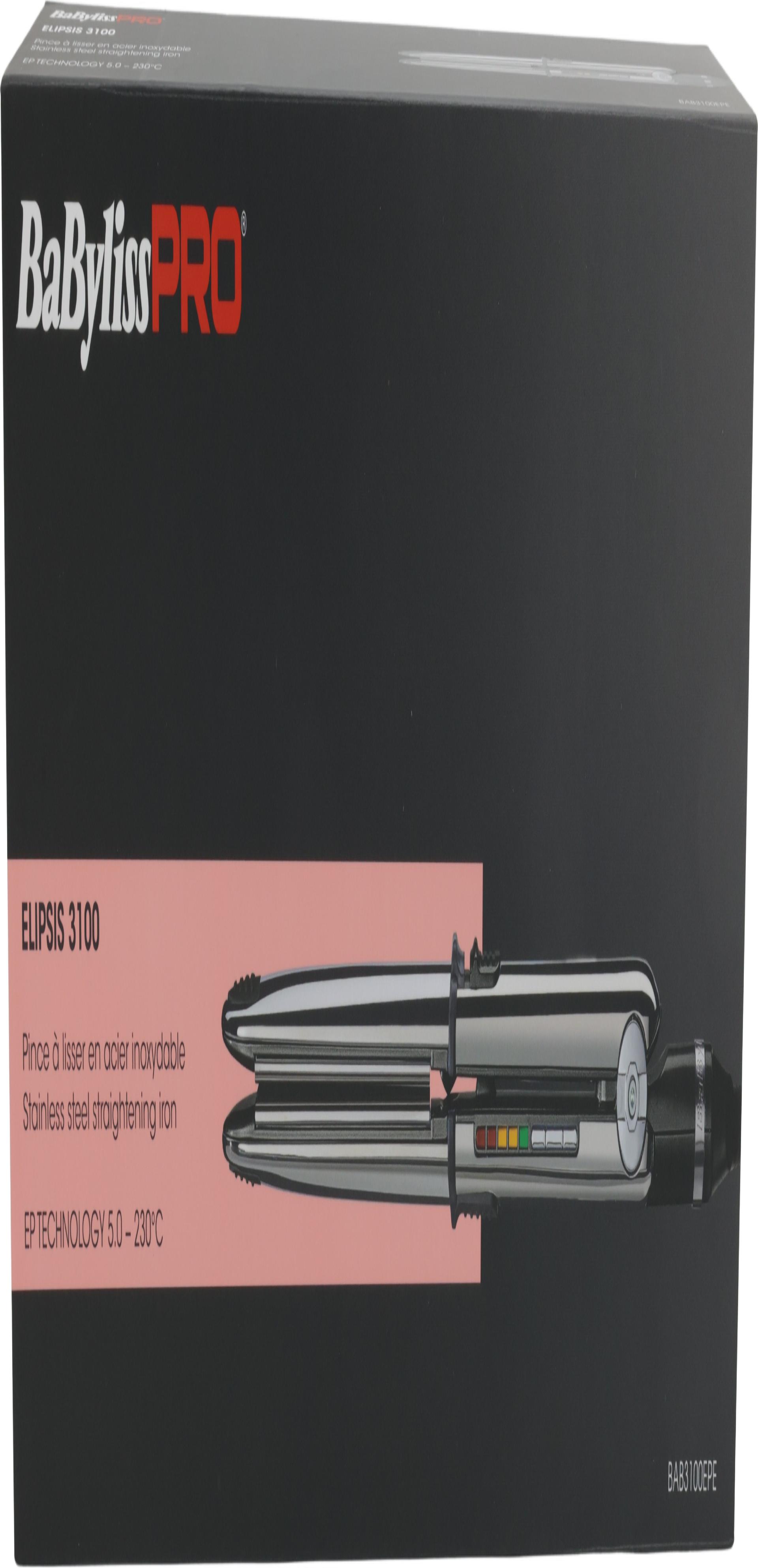 BaByliss PRO Elipsis 3100 Glätteisen 45 W Silber