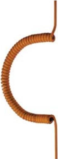 Bachmann 685.880 Stromkabel Orange 2,5 m (685.880)