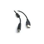Gembird 3m USB 2.0 A/B M 3m USB A USB B Schwarz (CCF-USB2-AMBM-10)