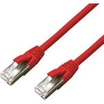 Microconnect MC-SFTP6A005R Netzwerkkabel Rot 0,5 m Cat6a S/FTP (S-STP) (MC-SFTP6A005R)