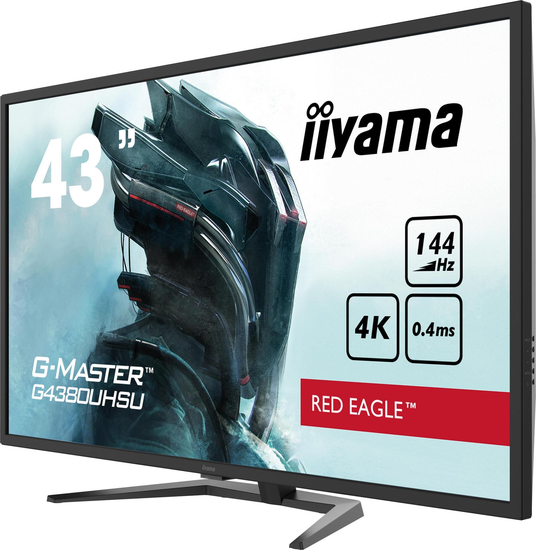 iiyama G-MASTER G4380UHSU-B1 Computerbildschirm 108 cm (42.5" ) 3840 x 2160 Pixel 4K Ultra HD LED Schwarz (G4380UHSU-B1)