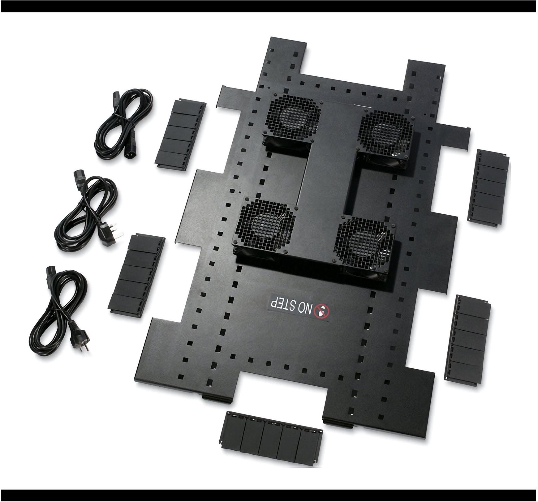 APC Roof Fan Tray ACF502 Rack-Lüftereinsatz 208/230 V Schwarz