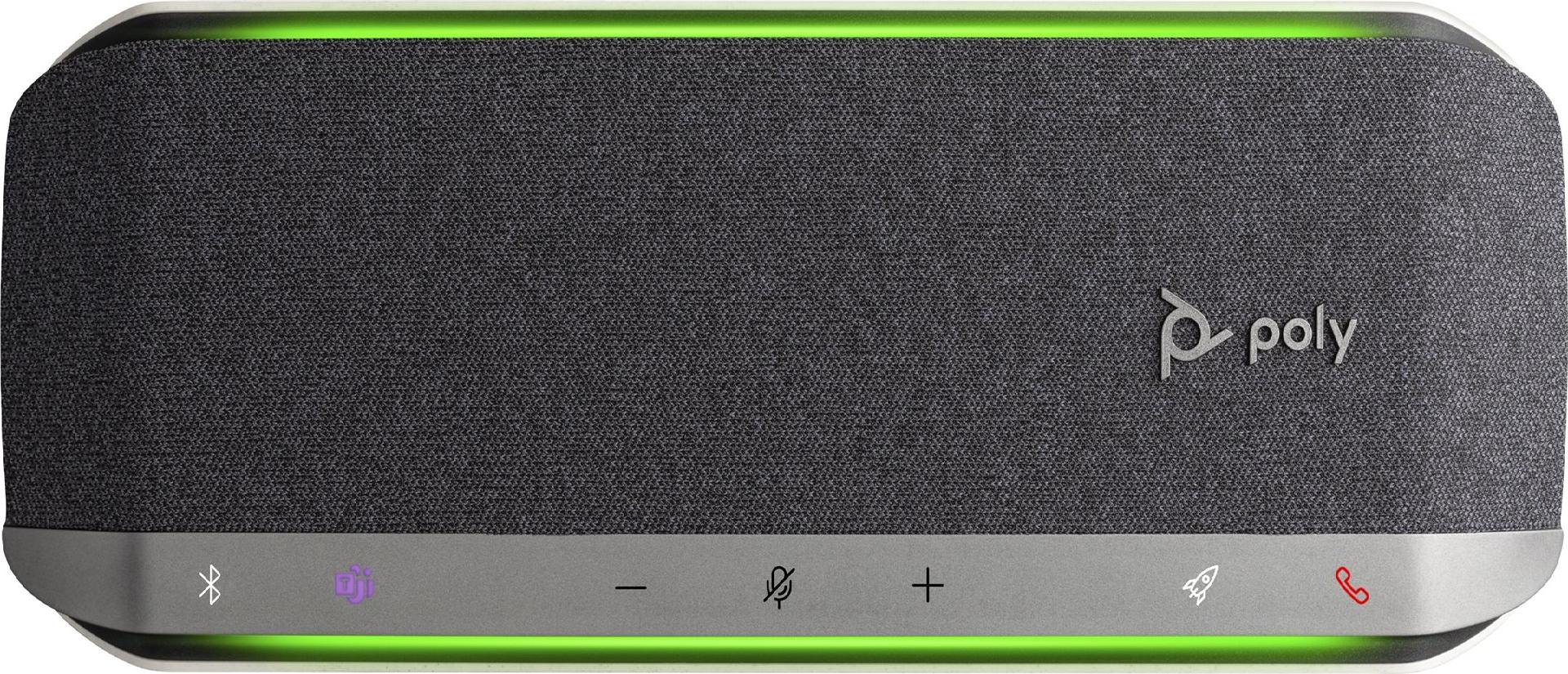 HP Poly Sync 40+ Intelligente Freisprecheinrichtung Bluetooth USB-A USB-C Schwarz, Silber