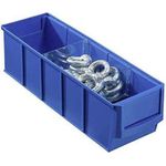 Allit Lagersichtbox ProfiPlus ShelfBox 300S Blau (L x B x H) 91 x 300 x 81 mm (456520)