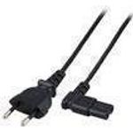 ACT AK5421 Stromkabel Schwarz 3 m CEE7/16 C7-Koppler (AK5421)