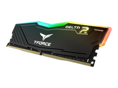 TEAM T-Force DELTA RGB DDR4 16 GB RAM Kit 2x8 GB 3600 MHz CL18 DIMM Schwarz
