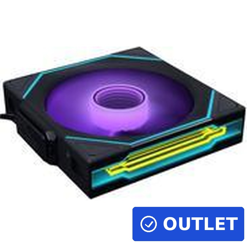 Lian Li UNI FAN SL-INF Wireless Lüfter ARGB PWM - 120mm schwarz (12SLIN1W1B) (geöffnet)
