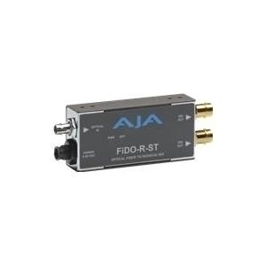 AJA FiDO-R-ST Single Channel ST Fiber to SDI with Dual SDI Outputs (FiDO-R-ST)