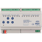MDT JAL-0810M.02 Jalousieaktor 8fach 8TE REG 10A 230VAC m.Fahrzeitmessung (JAL-0810M.02)