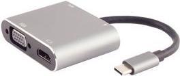 shiverpeaks ®-BASIC-S--USB-DOCK--USB-C multiport Dockingstation, 4in1, HDMI, VGA, PD, Hub (BS14-05026)