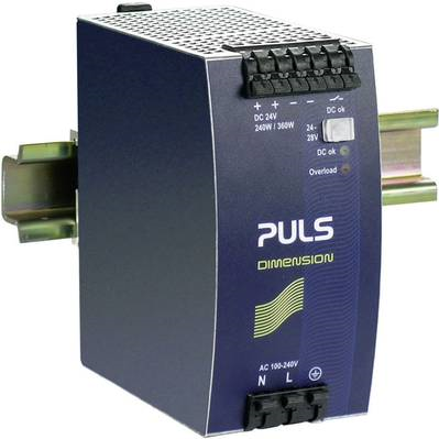 PULS Hutschienen-Netzteil (DIN-Rail) DIMENSION 24 V/DC 10 A 240 W 1 x (QS10.241-A1)