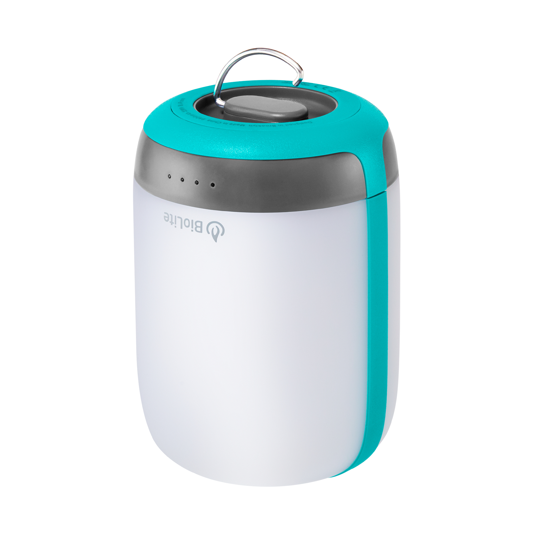 BioLite AlpenGlow 500 Campingleuchte 500 lm LED Mehrfarbig Dimmbar USB IPX4 Blau, Grau, Weiß