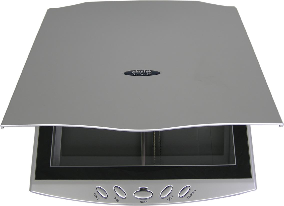 Plustek OpticSlim 550 Plus Flachbettscanner A5 1200 dpi USB 2.0 Silber