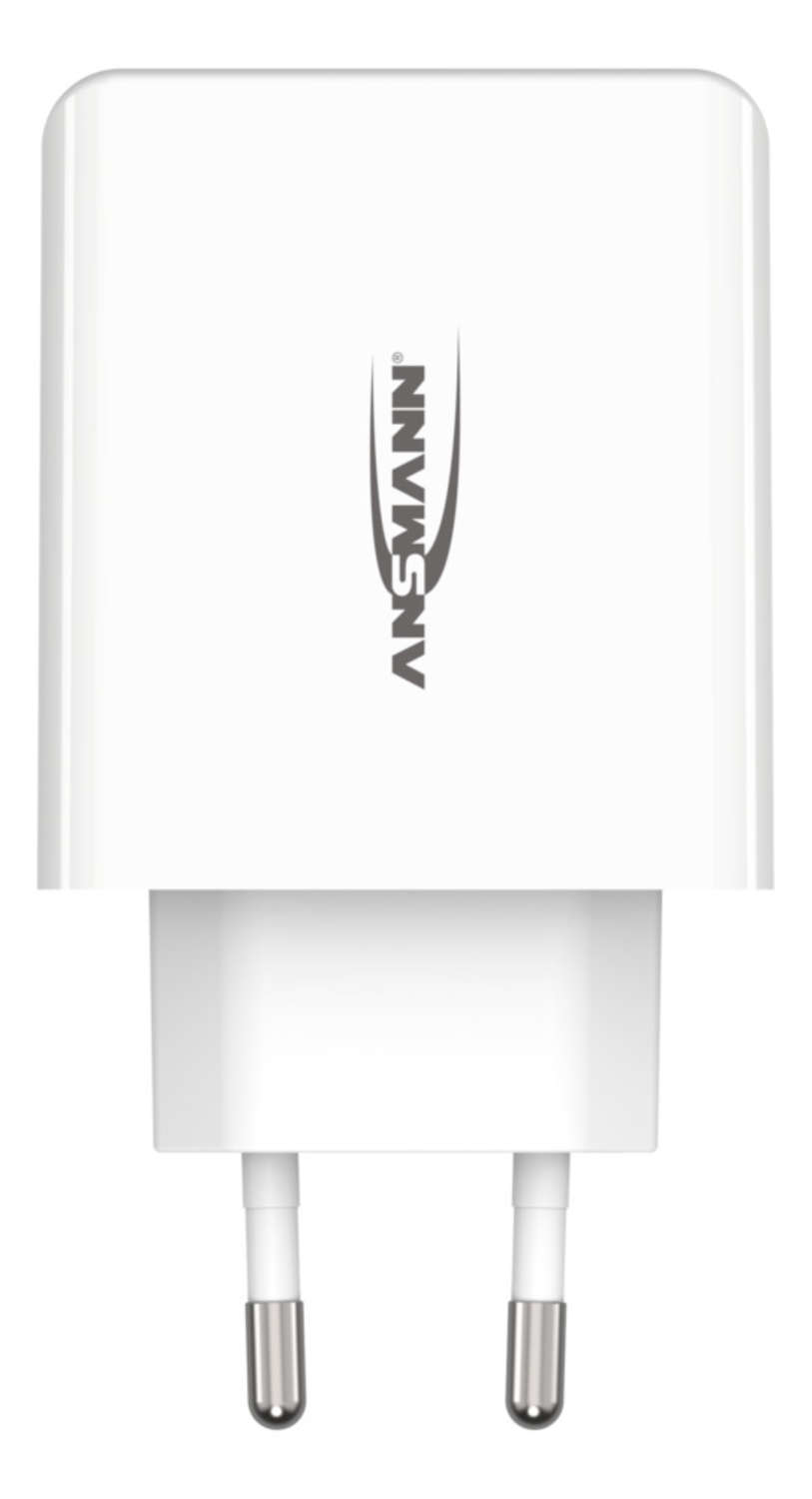 ANSMANN Home Charger HC430 USB-Ladegerät 4x USB-A 30 W Weiß