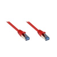 RNS® Patchkabel mit Rastnasenschutz, Cat. 6A, S/FTP, PiMF, halogenfrei, 500MHz, rot, 40m, Good Connections (8060-H400R)