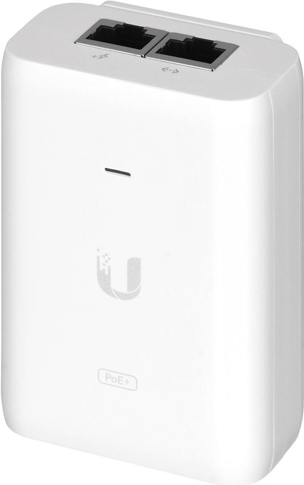 Ubiquiti UniFi U-PoE+ PoE-Injektor 30 W Weiß