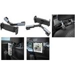 helit KFZ-Tablet-PC-Rücksitzhalterung "the car mount" schwarz, kompatibel mit 6,45 cm (4,7") (H2381595)